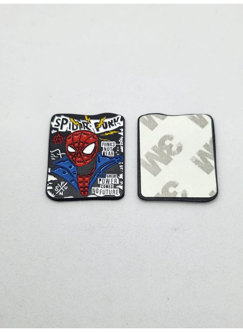 Kipfy Spider-Man Logo.  Metal Sticker Badge for mobile,laptop Backpacks,Accessories Fans Stickers Display for I pad,and Collectors Walls, Doors, Cars, Trucks, Motorcycles Fridge - Image 2